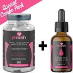 Boric Acid and Feminine Oil Spray Combo Pack